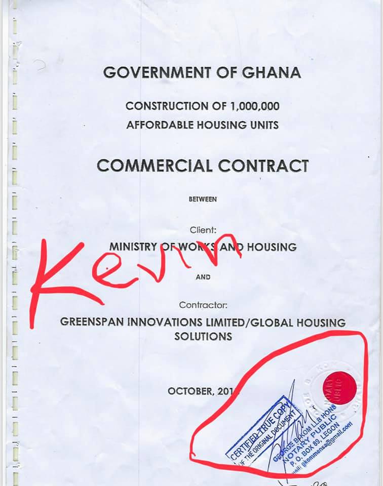 Kelvin Taylor releases first set of prove against Works & Housing minister Samuel Attah Kyea