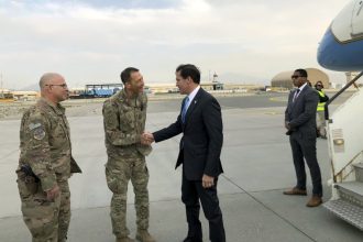Defense Secretary Mark Esper Visits Afghanistan to Chart a Path Forward