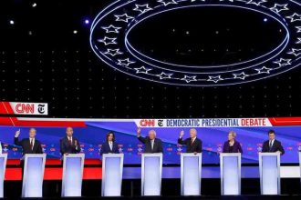 Democratic National Committee ups qualifying criteria for pre-Christmas debate in California