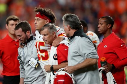 Patrick Mahomes ankle injury