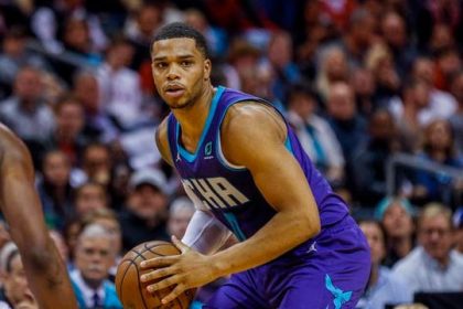 Hornets forward Miles Bridges has started all 12 games for the Hornets this season, including Friday’s matchup against the Pistons. (Photo: Nell Redmond, Associated Press)