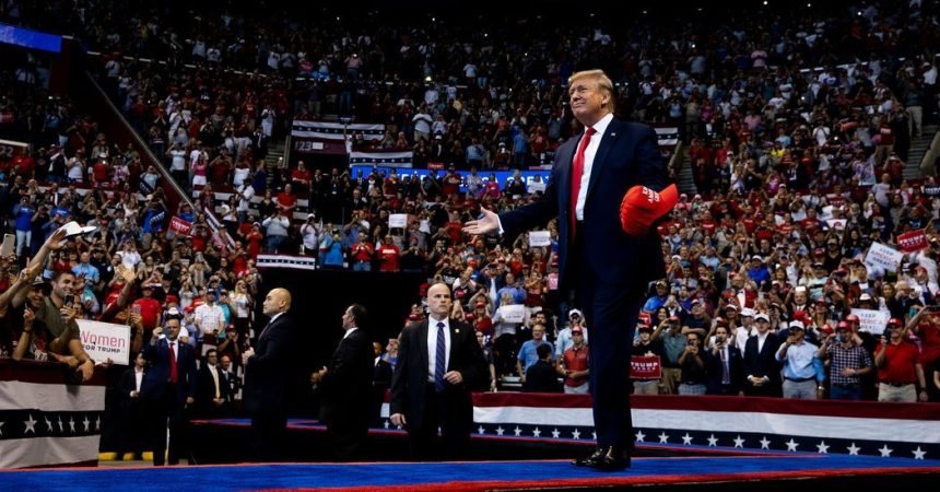 Political news  news politics  Trump news  democrats news  republican news At Florida ‘Homecoming’ Rally, Trump Rails Against Familiar Targets – The New York Times
