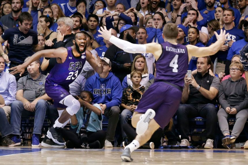 Political News: Stephen F. Austin stuns No. 1 Duke, 85-83 in OT – CNBC