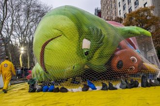 Political News: Windy conditions might ground these Thanksgiving balloons – CNN