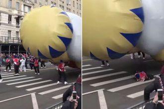Political News: Rogue Nutcracker balloon pummels marcher during Macy’s Thanksgiving Day Parade – New York Post