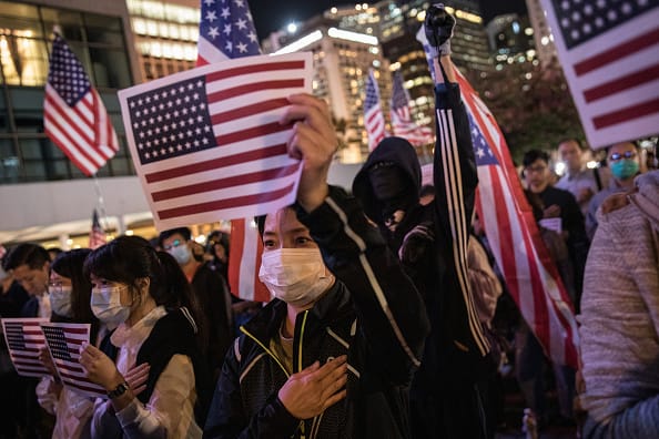 Latest News: Thousands in Hong Kong celebrate at ‘Thanksgiving’ rally after US legislation backs supporters – CNBC