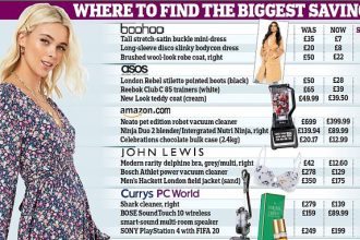 Tech News: Black Friday panic! Stores slash prices by up to 80 per cent to win over shoppers – Daily Mail