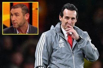 Arsenal legend Martin Keown says the Premier League giants are heading towards relegation under Unai Emery