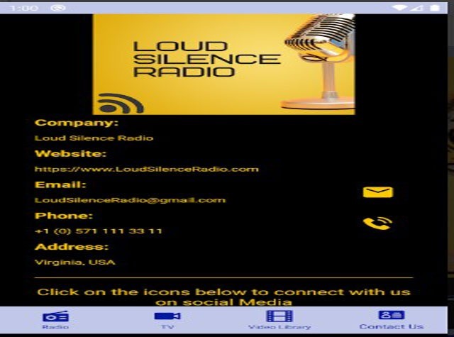 Loud Silence Radio App