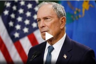 The former mayor's speech comes after re-emerging as a potential 2020 presidential candidate.