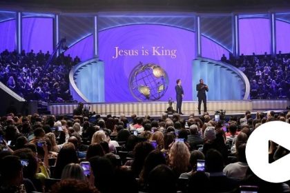 Kanye West speaks to Lawrence Jones at 'Sunday Service' with Joel Osteen, says he feels 'liberated'