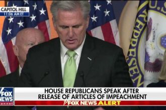 Fox News Today: Kevin McCarthy: Dems cannot get over the fact Trump won the election