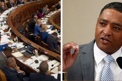 Fox News Today: Dem Congressman Cedric Richmond appears to be watching golf on laptop during impeachment debate