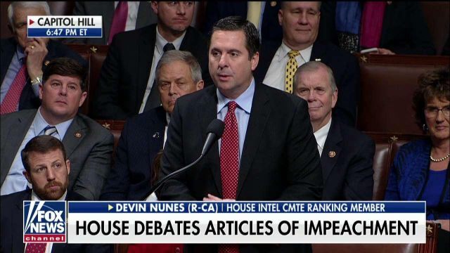 Fox News Today: Devin Nunes: ‘The only thing President Trump is guilty of is beating Hillary Clinton’
