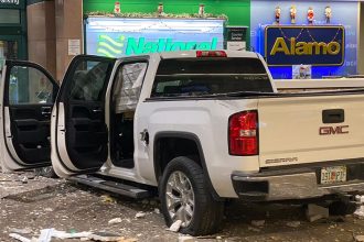 Fox News Today: Pickup truck crashes through Florida airport’s baggage claim area, slams into rental car counter