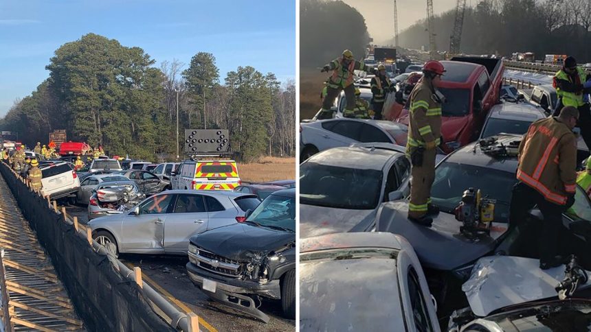 Fox News Today: Massive 35-car pileup in Virginia leaves several with life-threatening injuries, shuts down interstate