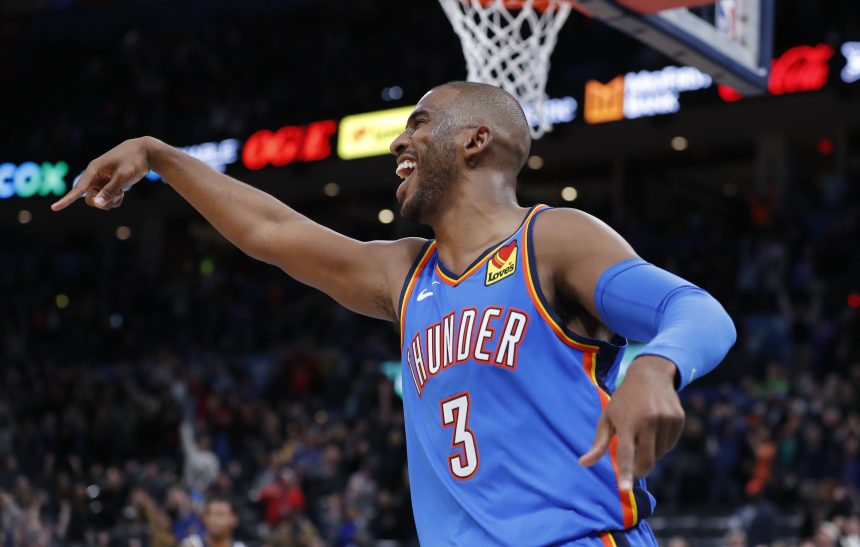 Latest Sports News: Chris Paul gets key free throw for Thunder in OT win by noticing opposing player’s untucked jersey – Yahoo Sports