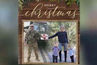 Fox News Today: Military wife edits husband into Christmas photo who is serving overseas