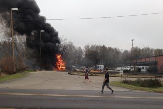 Tweet See new Tweets Conversation Hot 1079 @1079isHot Multiple confirmed fatalities have been reported after a plane crash is said to have happened in a wooded area behind the Pinhook Walmart near Verot and Feu Follet.