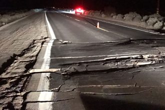A 5.7-magnitude quake jolted Puerto Ricans out of their beds Monday morning, the strongest quake yet to hit the U.S. territory