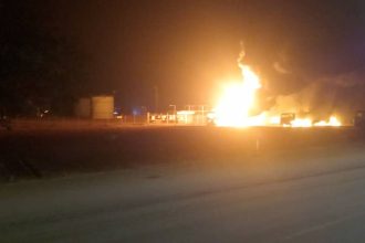 three-fuel-tankers-razed-by-fire-near-bost-depot-at-buipe
