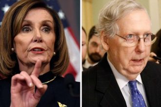 pelosi-does-impression-of-‘grim-reaper’-mitch-mcconnell-just-as-impeachment-trial-kicks-off
