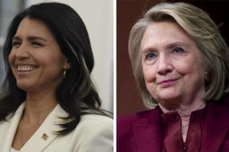 hillary-clinton-‘intimidated’-by-tulsi-gabbard’s-$50m-lawsuit,-won’t-accept-legal-documents,-lawyer-claims:-report