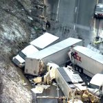 The crash took place in Westmoreland County on the Pennsylvania Turnpike, about 40 miles southeast of Pittsburgh.