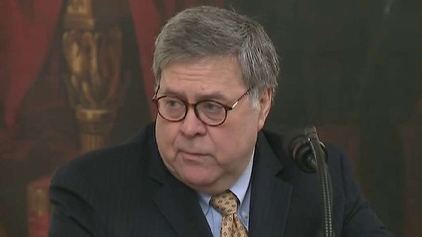 Barr sounds call to push back against anti-cop attitudes, adopt 'zero tolerance’ to resisting police