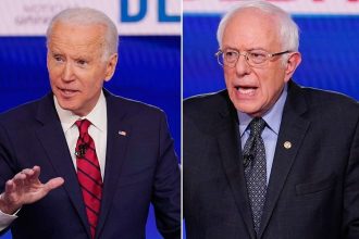Biden up 20 points over Sanders in Arizona on eve of presidential primary: poll