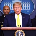 President Donald Trump announced on Monday that the administration was going to seek to cut payroll taxes and provide economic relief to hourly employees who suffer economic harm from the coronavirus, which originated in China.