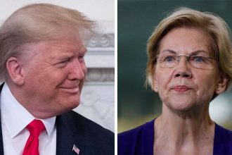 Trump calls Warren 'selfish' for staying in 2020 Democratic contest