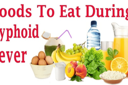 Diets for People with Typhoid Fever