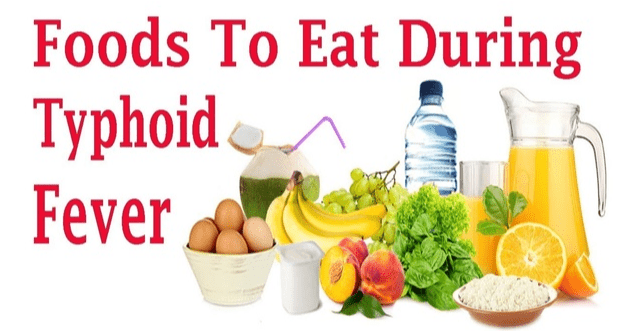 Diets for People with Typhoid Fever