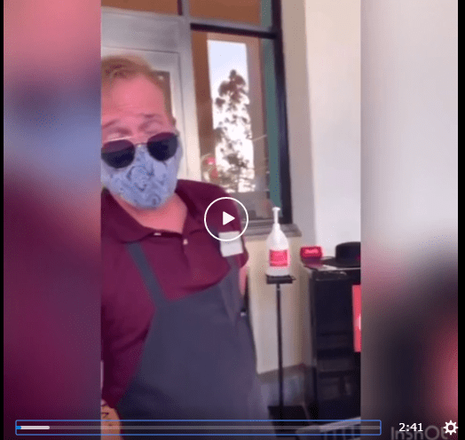 Video: Karen gets angry for being denied shopping without a mask