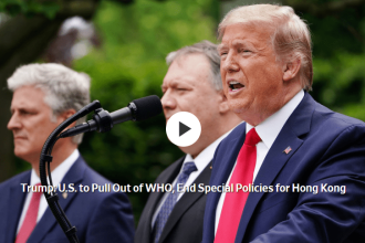 Trump Takes Steps Meant to Punish Beijing Over Hong Kong
