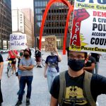 A group of Chicago activist organizations filed a lawsuit Thursday requesting that a judge block federal agents from intervening in police protests, arguing that the surge ordered by President Trump will curtail residents' ability to hold demonstrations.