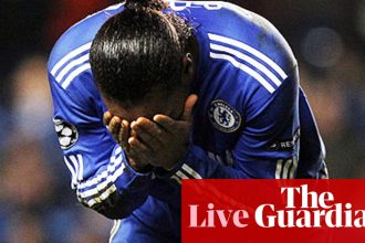 Didier Drogba's departure After eight seasons at Chelsea, Didier Drogba has declared that he will leave the Blues "for an extraordinary jump into the obscure."
