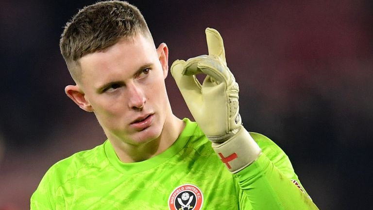 Dean Henderson spent the previous two seasons at Sheffield United but could now challenge David de Gea at Old Trafford