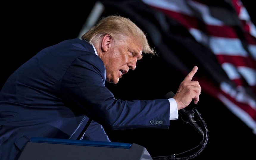 President Donald Trump paid just $750 in federal income taxes the year he ran for president and in his first year in the White House, according to a report Sunday in The New York Times.
