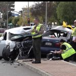 California crash leaves highway officer, tow truck driver injured; DUI suspect arrested