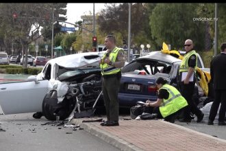 California crash leaves highway officer, tow truck driver injured; DUI suspect arrested
