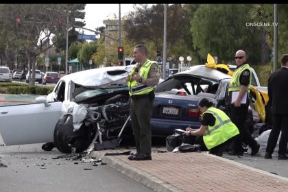 California crash leaves highway officer, tow truck driver injured; DUI suspect arrested