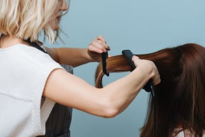 Silk Press for Natural Curly Hair