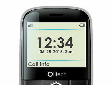 Olitech EasyMate+ 3G OLT2914 - 512MB - Black Mobilephone