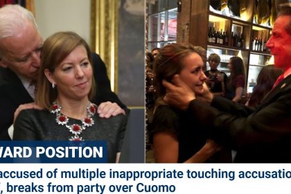 Biden, no stranger to inappropriate touching accusations, gives Cuomo pass