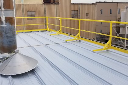 Safety First, Always Use Guardrails When Working On a Roof