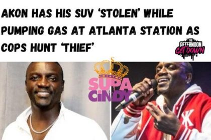 Akon's Car Stolen at Gas Station