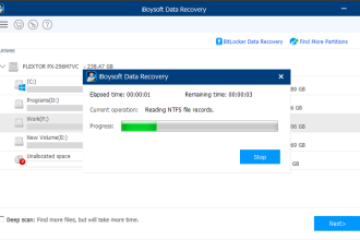Download and launch iBoysoft software. The software interface will show all disks including the RAW partition.