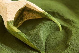 Chlorella algae powder